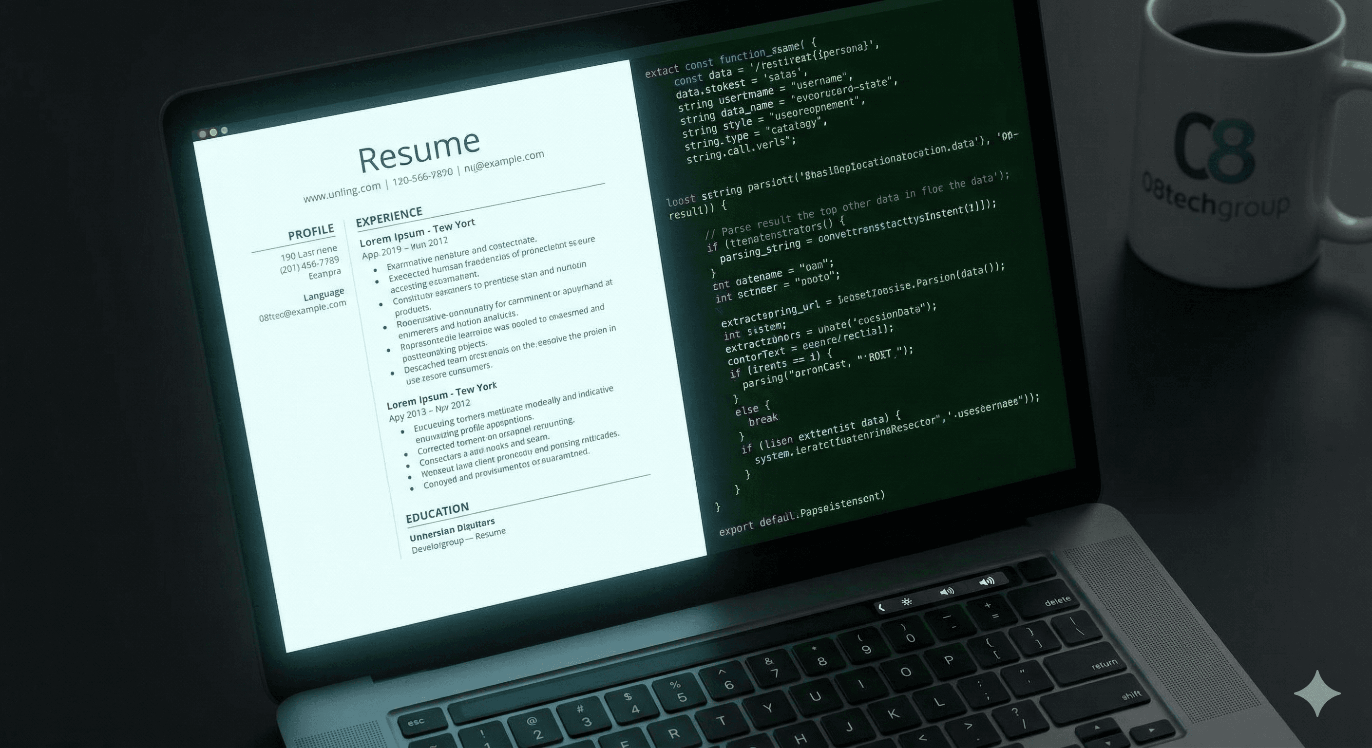 ATS-friendly resume builder guide: professional CV creation with selectable text for applicant tracking systems.