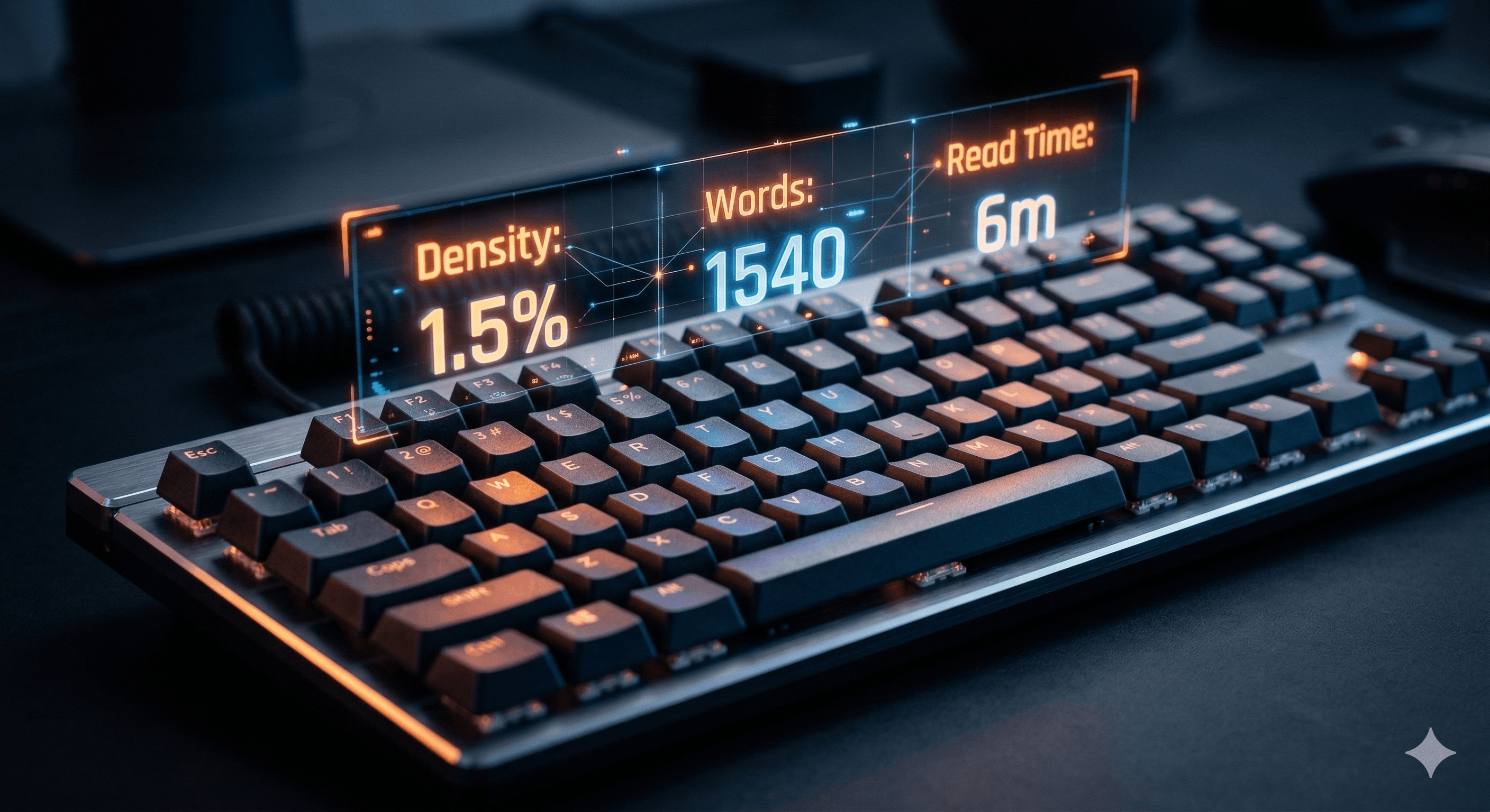 Advanced word counter and text analyzer: keyword density, reading time, and SEO metrics.