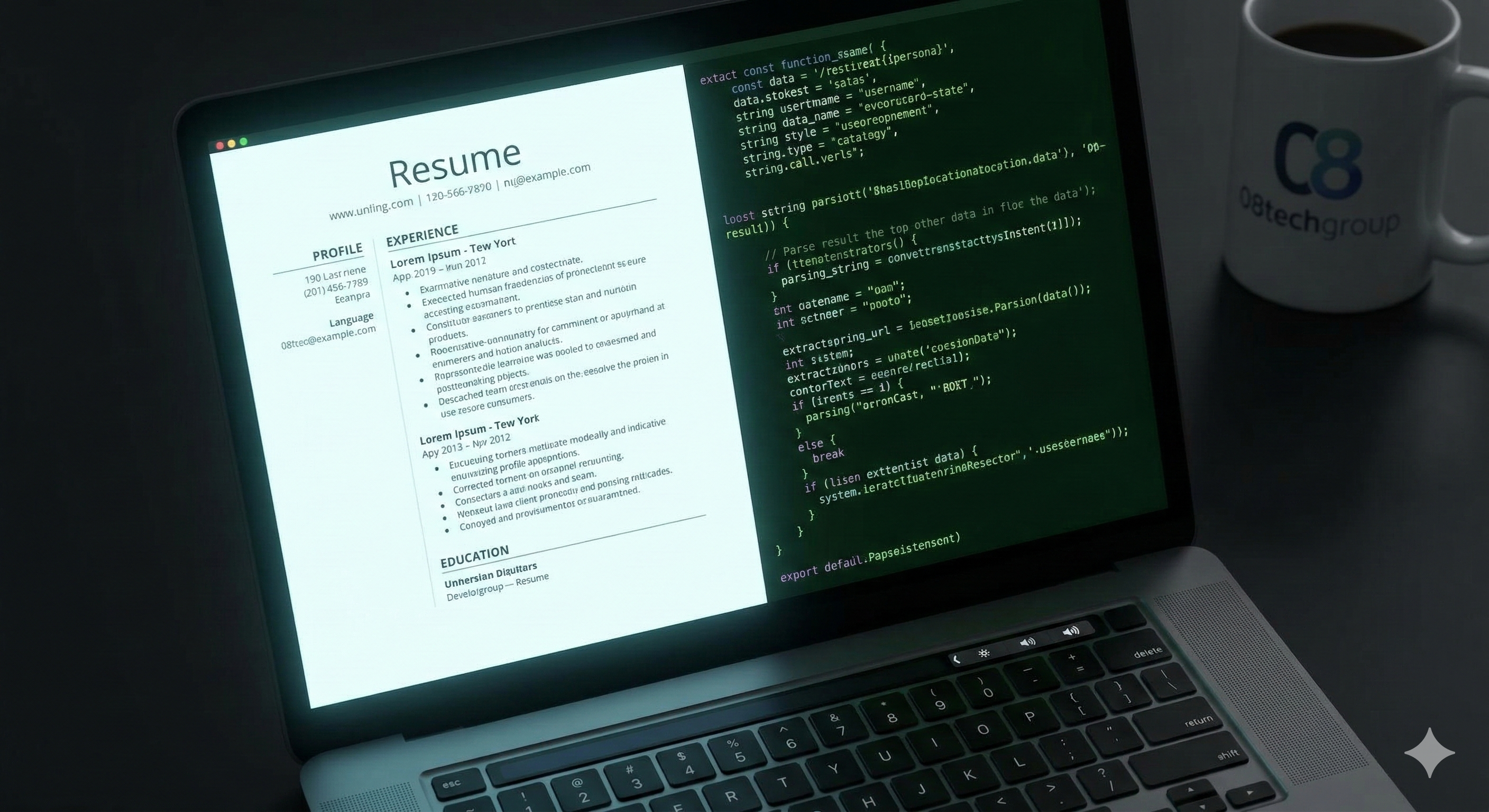 ATS-friendly resume builder guide: professional CV creation with selectable text for applicant tracking systems.